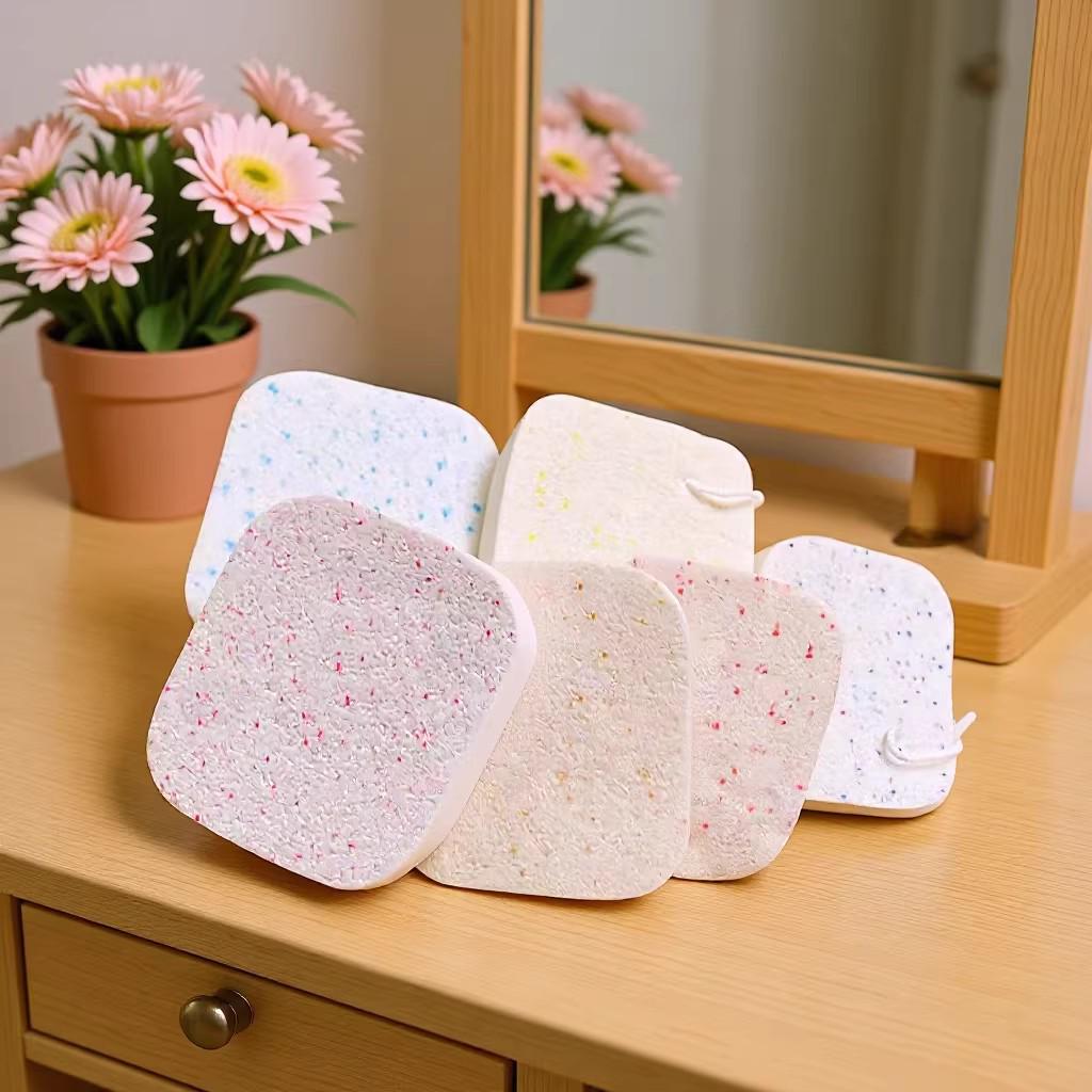 PVA Soft Skin-Friendly Cleansing Face Sponge - Thick, Absorbent Makeup Remover for Salon Use