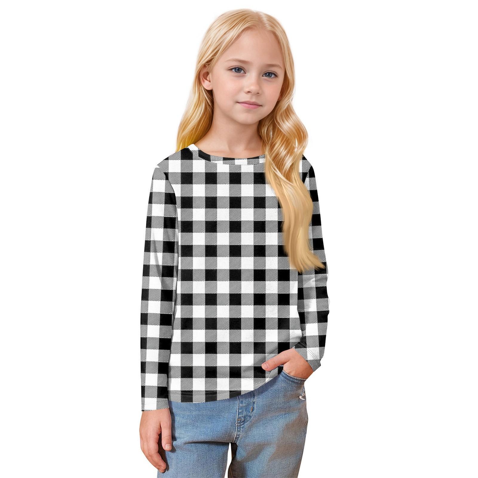 

Детская футболка с длинными рукавами и круглым вырезом, повседневная футболка 110 чёрный