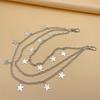 Stylish Vintage Metal Waist Chain For Women Zipper