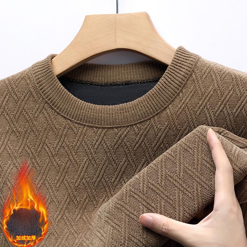 Men s Winter Fashion Casual Crew Neck M