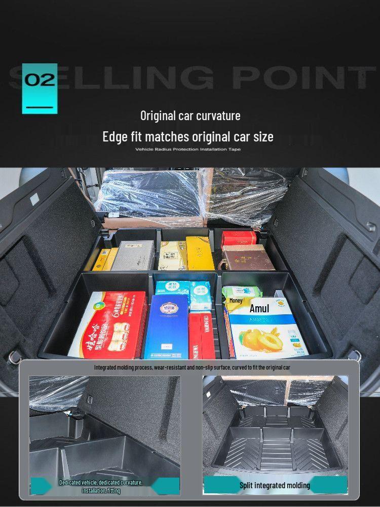 Chery Tiggo 8L Hidden Trunk Organizer and Storage Box