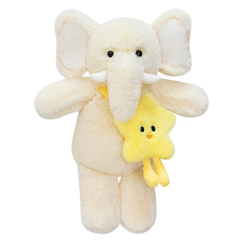 Elephant Pack Stars Plush Toy Cute Cartoon Girl Sofa Decoration Gift Holiday