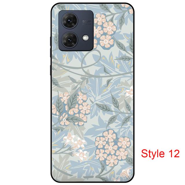 JIUNINE Cover Motorola Moto G84 5G - Custodia Libro Portafoglio In Pelle Con Design Cane E Gatto - Giallo, Antishock Con Porta Carte E Chiusura Magnetica