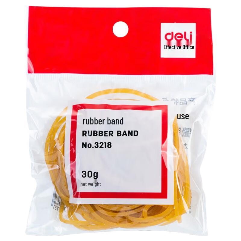 Deli 3218 Durable High-Elastic Rubber Bands