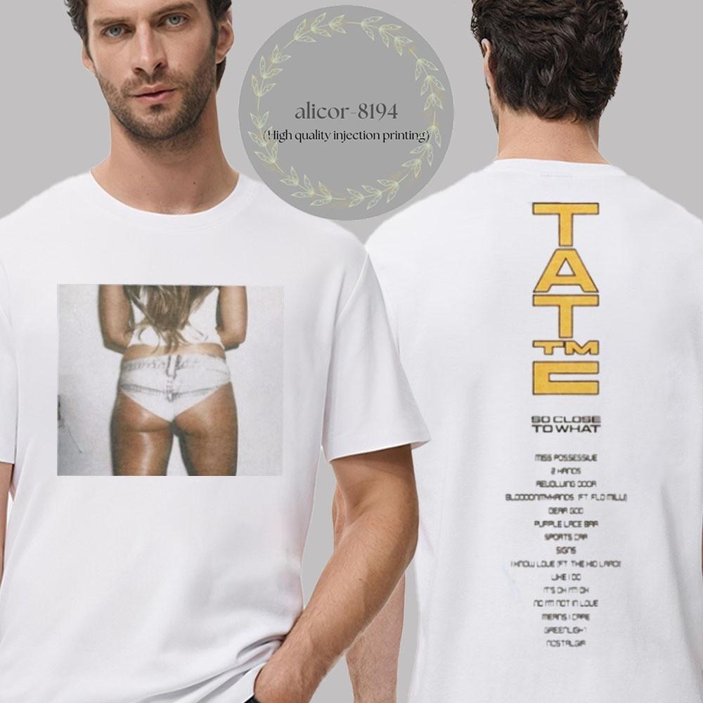 

Tate Mcrae Tee Miss Possessive World Tour 2025 Tracklist And Photo T-Shirt 2XL