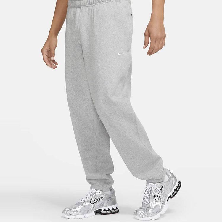 Nike Lab Solid Color Stay Warm Bundle Feet Sports Pants 'Light Grey' Men's DA0330-063
