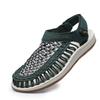 Fashion Lightweight Outdoor Walking Shoes New Men's Breathable Mesh Sandals Slip-on Beach Handmade Flats Summer Sports Shoes for Men