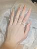 Classic Personality Ring for Women Fashion White Dripping Glue Women's Handmade Enamel Jewelry Engagement Ring Party Jewelry Birthday Gift