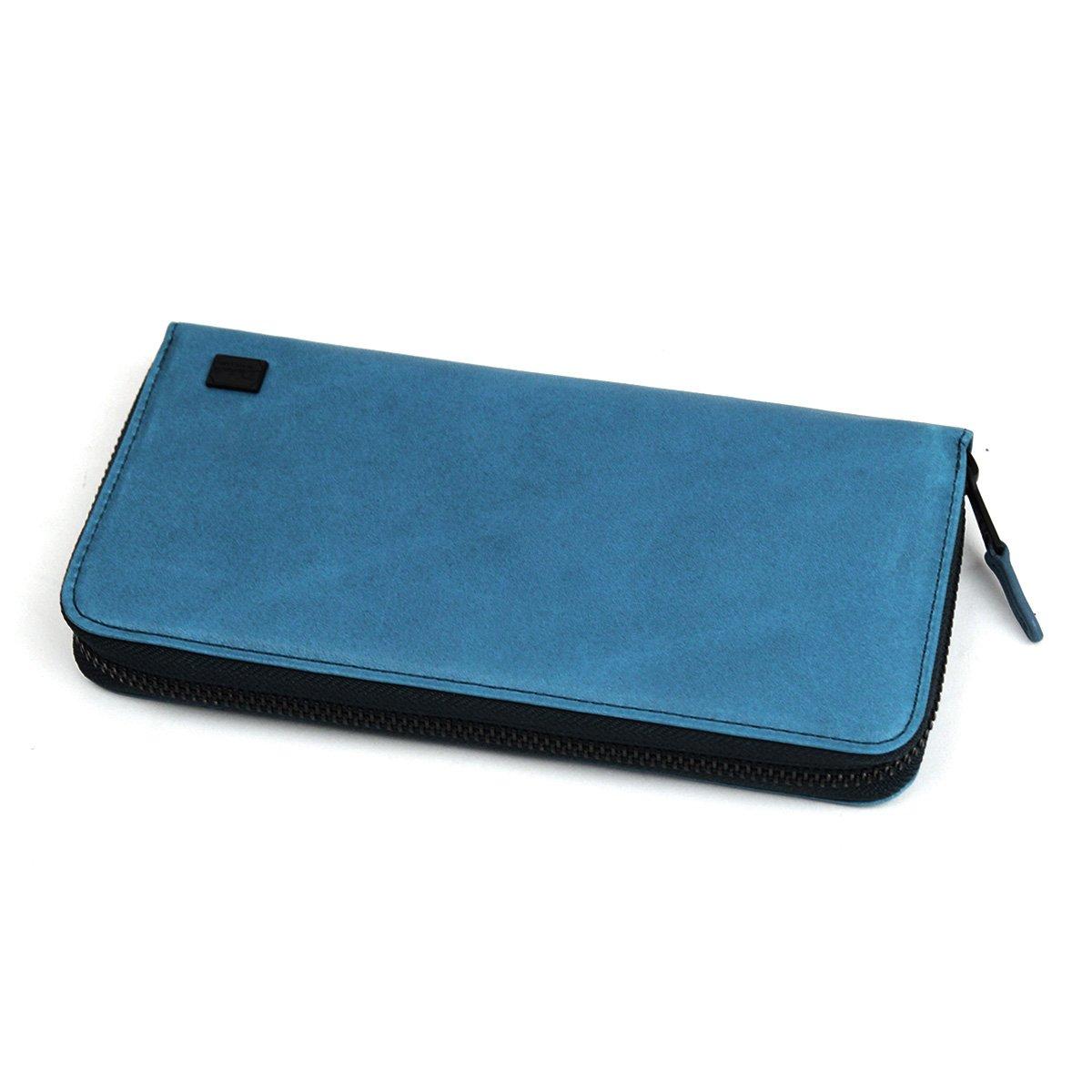 

Dakota BLACK LABEL Waxy Long Wallet 0625903 Blue/65