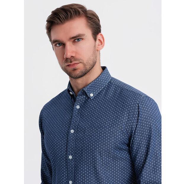Рубашка джинсовая Ombre OM-SHDS-0179 EU L