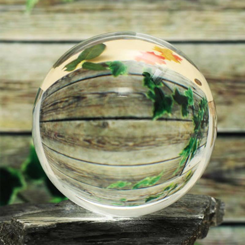 Premium Quality Glass Clear Crystal Ball 40mm And 60mm For Stunning Photography Props