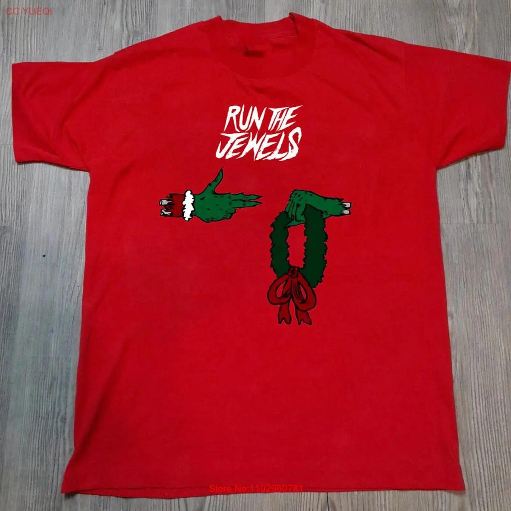 Run The Jewels Band Merry Christmas For Fan S To 5xl Red T Shirt Us410 Vintage Versatile Soft Designer Clothes