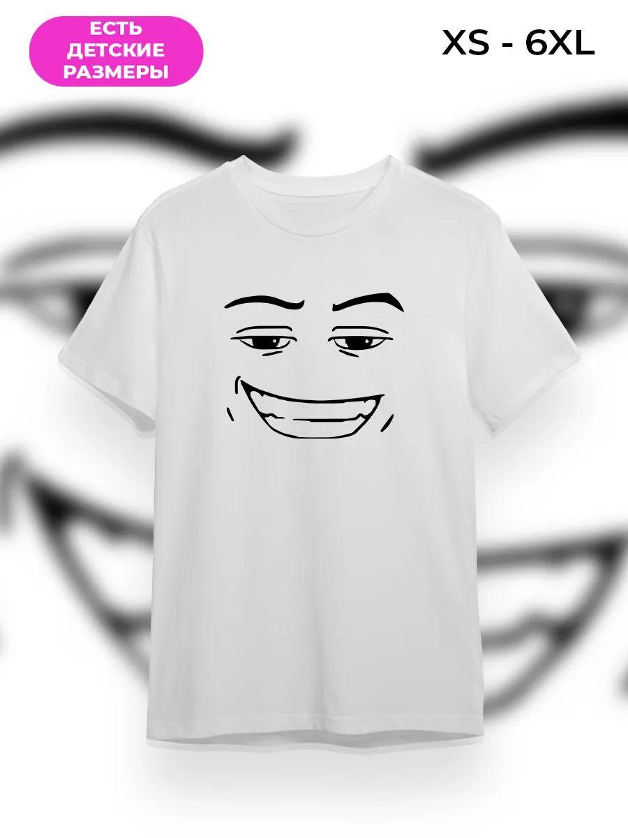 Roblox face print T-shirt M
