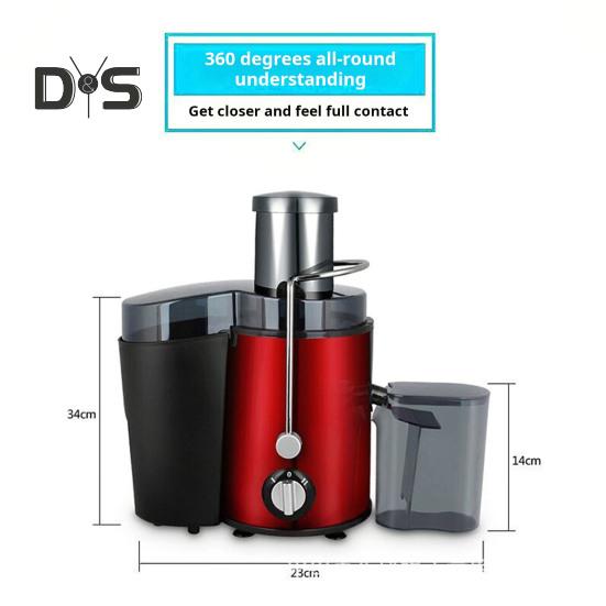 Wyciskarka do soku z 2-stopniową regulacją prędkości Ostre ostrze Bez BPA Dopuszczony do kontaktu z żywnością Łatwy w czyszczeniu Przenośny blender do wyciskania soków owocowych