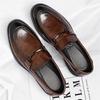 Mode Mode Herren Business Casual Schuhe Handgefertigte Leder Slipper Bequeme Herren Slipper Freizeitspaziergang Fahrschuhe Mokassins