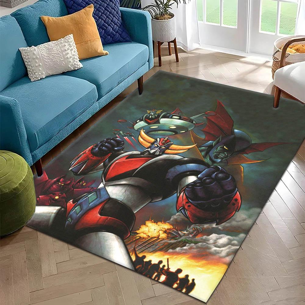 3D G-Grendizer Comic Anime Cartoon Manga Carpet Rug Art for Living Room Decor Home Bedroom Gift Fans Area Rug Non-slip Floor Mat