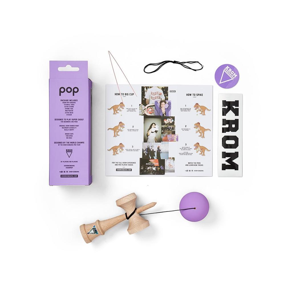 KROM Kendama KROM POP 16cm Lavender