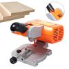 220V 90W Micro Desktop 45°Cutting Machine Suitable for Cut Wood, Plastic, Stone, Non-ferrous Metals 25x14x15cm