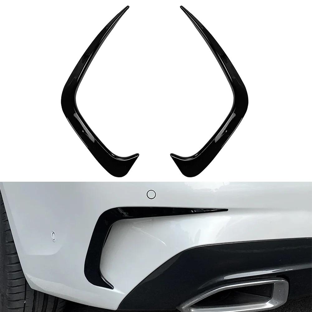 2 st Kolfiber Bil Bakre Stötfångare Dimljus Ögonbryn Trim Dekorationstillbehör För BMW 3-serie G20 2019-2020