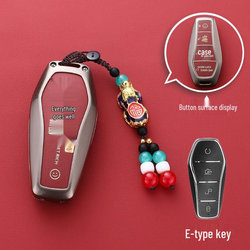 BYD Key Case for Han, Qin Plus DMI, Song Pro, Dolphin, Yuan, Tang, EV Seal, Seagull, Frigate, and Destroyer Models