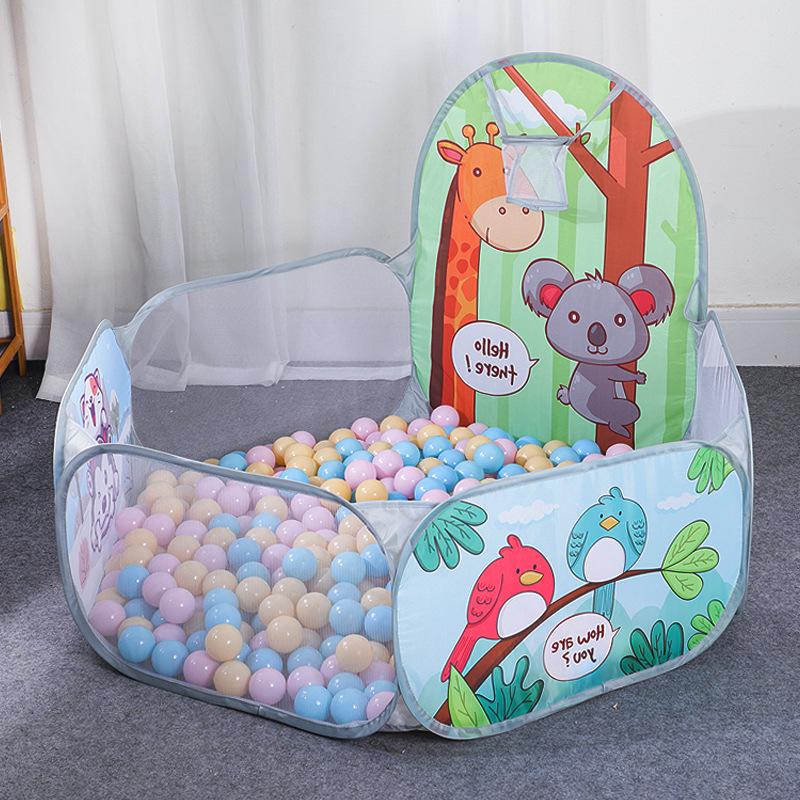 Foldable Children s Playpen: Colorful Ball Pit Tent
