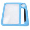 Handheld Magnifying Glass with Light 5X 10X Rectangle Reading Illuminated Magnifier Three Gears Adju