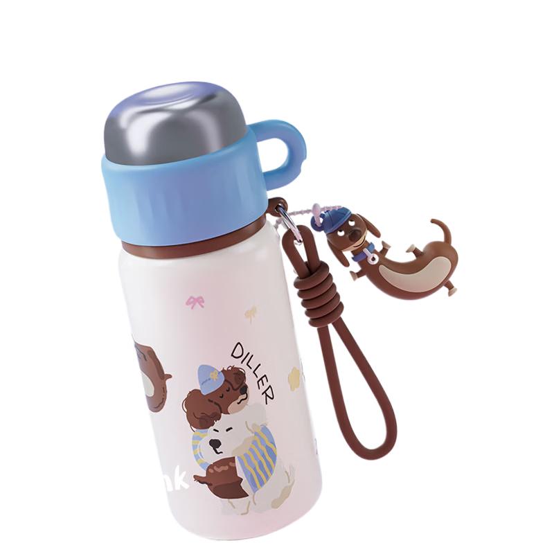 Diller Sausage Dog Insulated Straw Cup 500ML