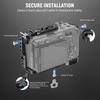 NEEWER CA011 Camera Cage for Sony FX3 FX30 with HDMI Cable Clamp NATO Rail ARRI Positioning Holes 1/4 3/8 Screws XLR Handle Compatible