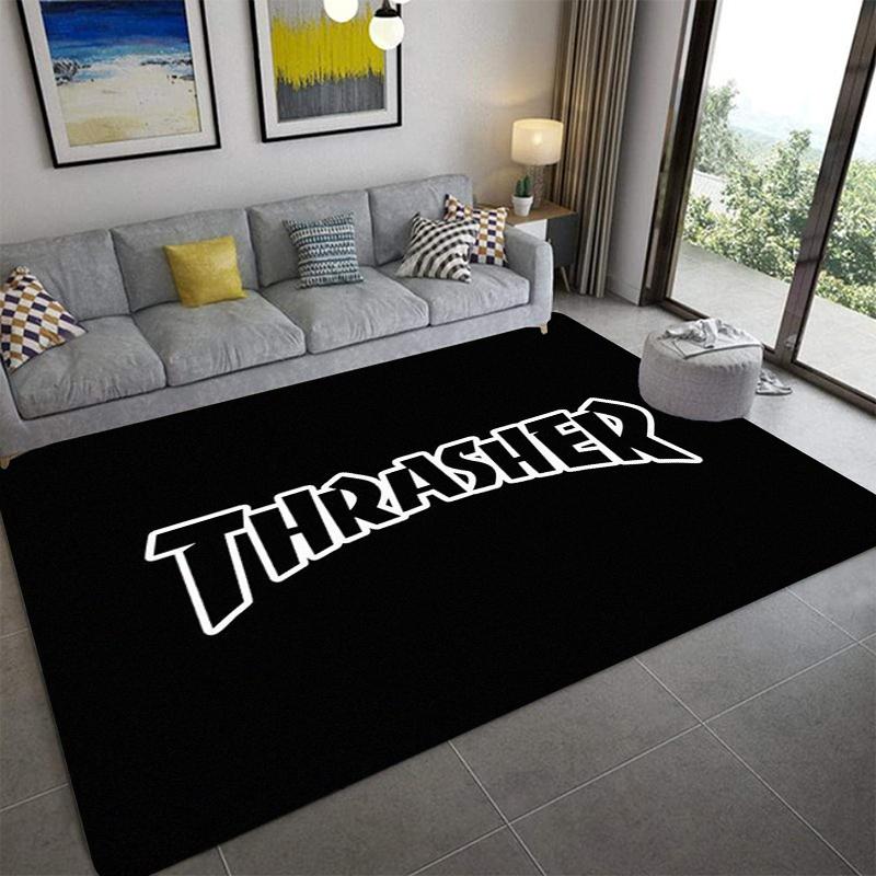 T-thrush Printed Carpet Fashion Yoga Mat Non-Slip Carpet Bedroom Decoration Outdoor Carpet Bedroom Birthday Gift