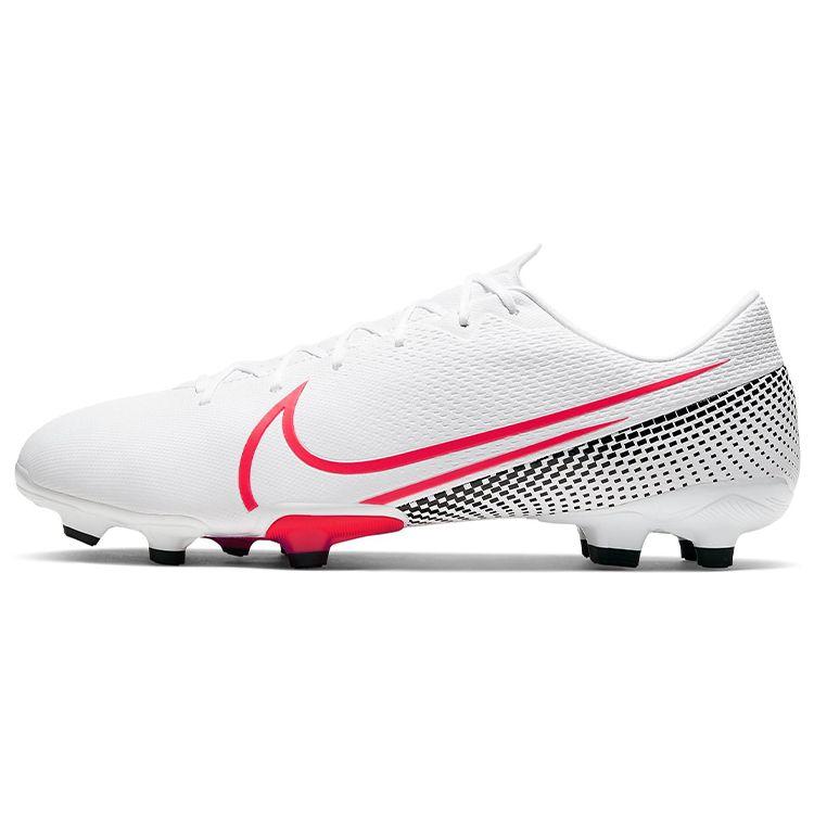 Nike Mercurial Vapor 13 Academy MG White Laser Crimson Men Sneakers Black AT5269-160