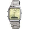 Casio CASIO ANADIGI ANA-DIGI QUARTZ WATCH VINTAGE SERIES AQ-230A-9AMQY Unisex Dual Time Lime Ye...