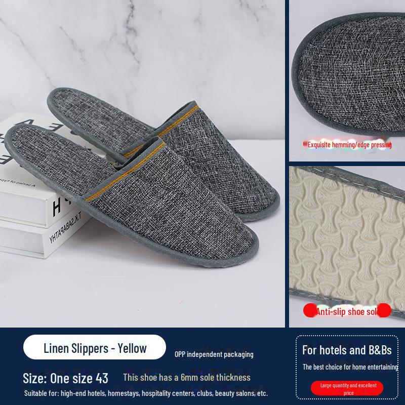 Dicke rutschfeste Winterpantoffeln für Hotels und Pensionen – Ideal zum Baden