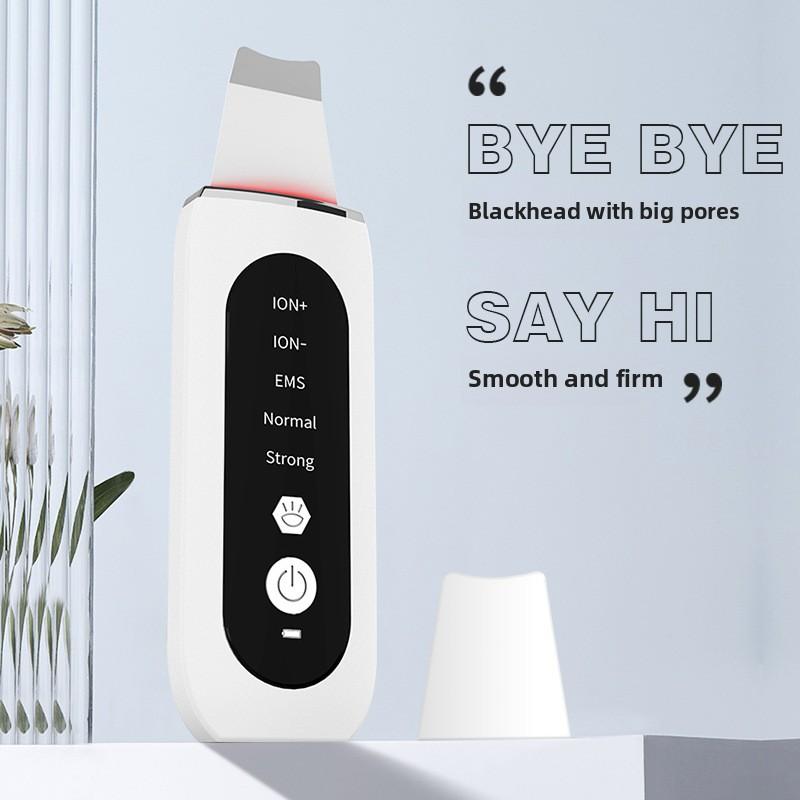 Ultrasonic Shovel Blackhead Ion Introduction Export Shovel Knife EMS Pore Cleaner Beauty Instrument Shovel Machine