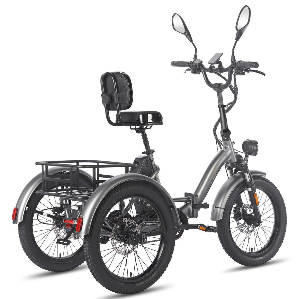 Electric Freight Bike Fafrees F20 Mate 750W Peak Motor 20" Fat Tire 48V 23.45AH Hydraulic Disc Brakes Max Load 180Kg LCD Display