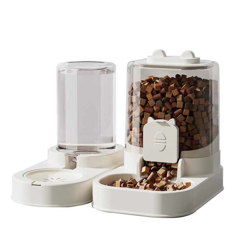 Pet Feeder - Automatic Drinking Water Feeding Dry and Wet Separation Modular Feeder - Drinking Water Machine