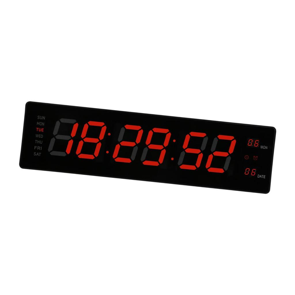 Wall Hanging Alarm Clock Dorm Farmhouse Studio Teens Dorm Led Digital Clock