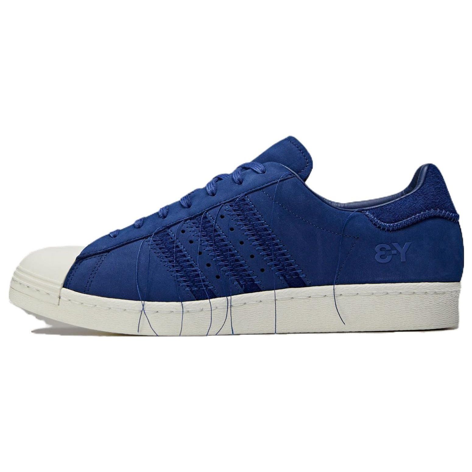 

Adidas Y-3 Superstar Unity Ink Unisex Sneakers Blue Off-White IE9541 42