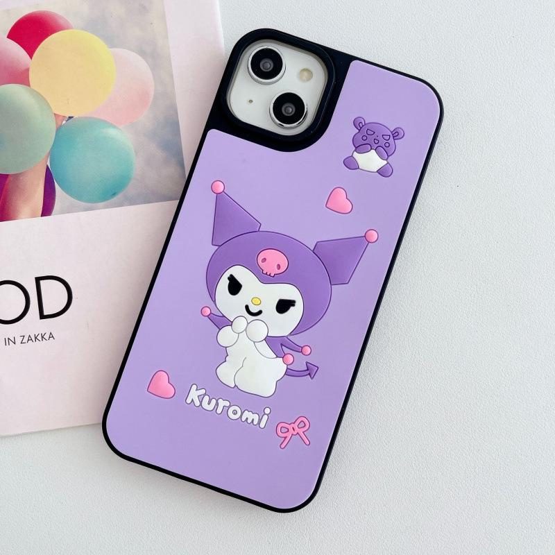 

3D Cartoon Silicone Phone Case for Apple 15Pro/14Pro Max/XSMax iPhone 14