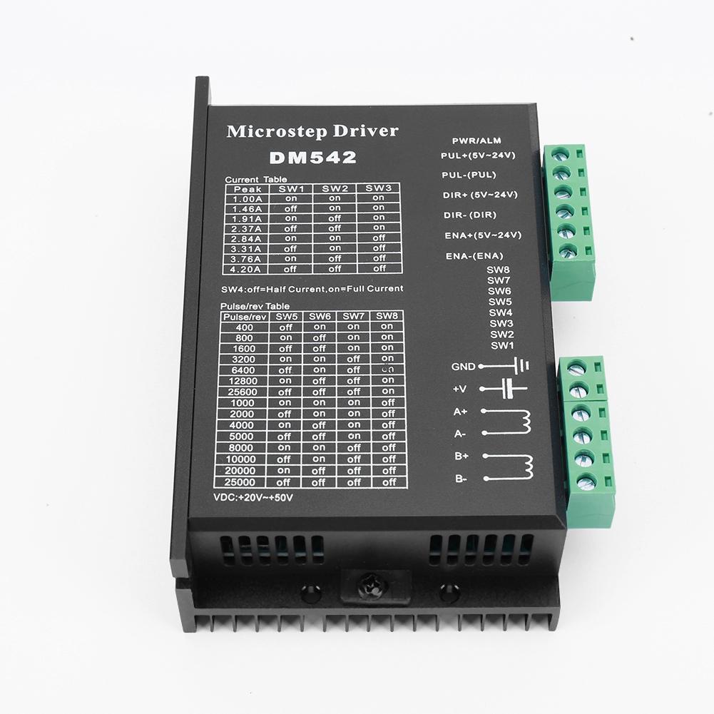 DM542 DM556 Stepper Motor Driver Controller 2 Phase Stepping Motor Driver Digital Stepper Motor Driver for 42 57 Stepper Motor
