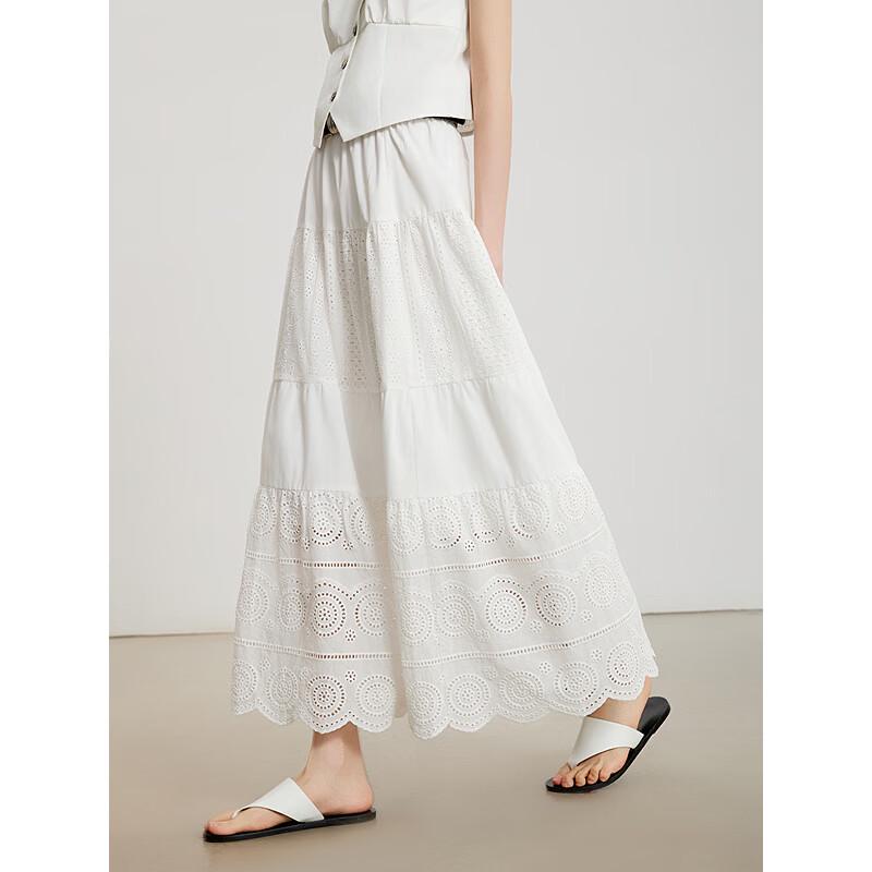 

Gejin Women s Fashion Mid-Length Commuter Skirt G52031Q1520 S