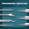 Pro Ultra-fine No. 5 Acne Blackhead Removal Tweezers Acne Pimples Needles Deep Cleaner Clip Beauty Salon Face Skin Care Tool