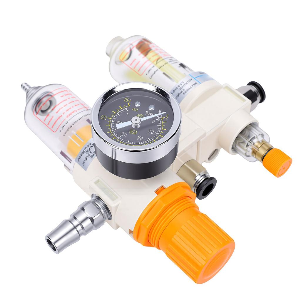 Tire Changer Oil Water Separator 8MPa 1Celsius4in NPT Thread   Filter Regulator Lubricator For Tyre Changer Machine Upward Opening