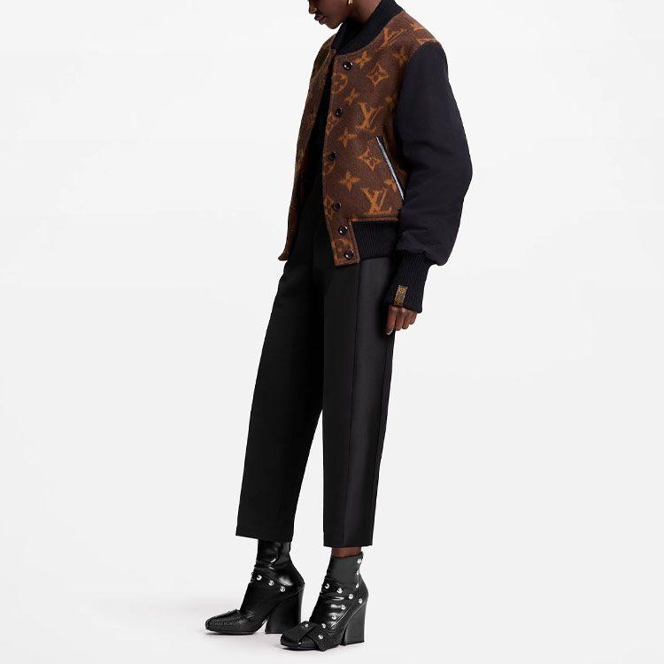 LOUIS VUITTON Monogram Jacquard Bomber Jacket 1A9DJ7