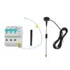 16A Smart WiFi Circuit Breaker Wireless Timer Switch with Global Control and Robust Protection Features for Home Automation