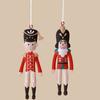 Double-sides Painted Drop Ornaments Nordic Embellishment Gift Christmas Hanging Pendants  Festival
