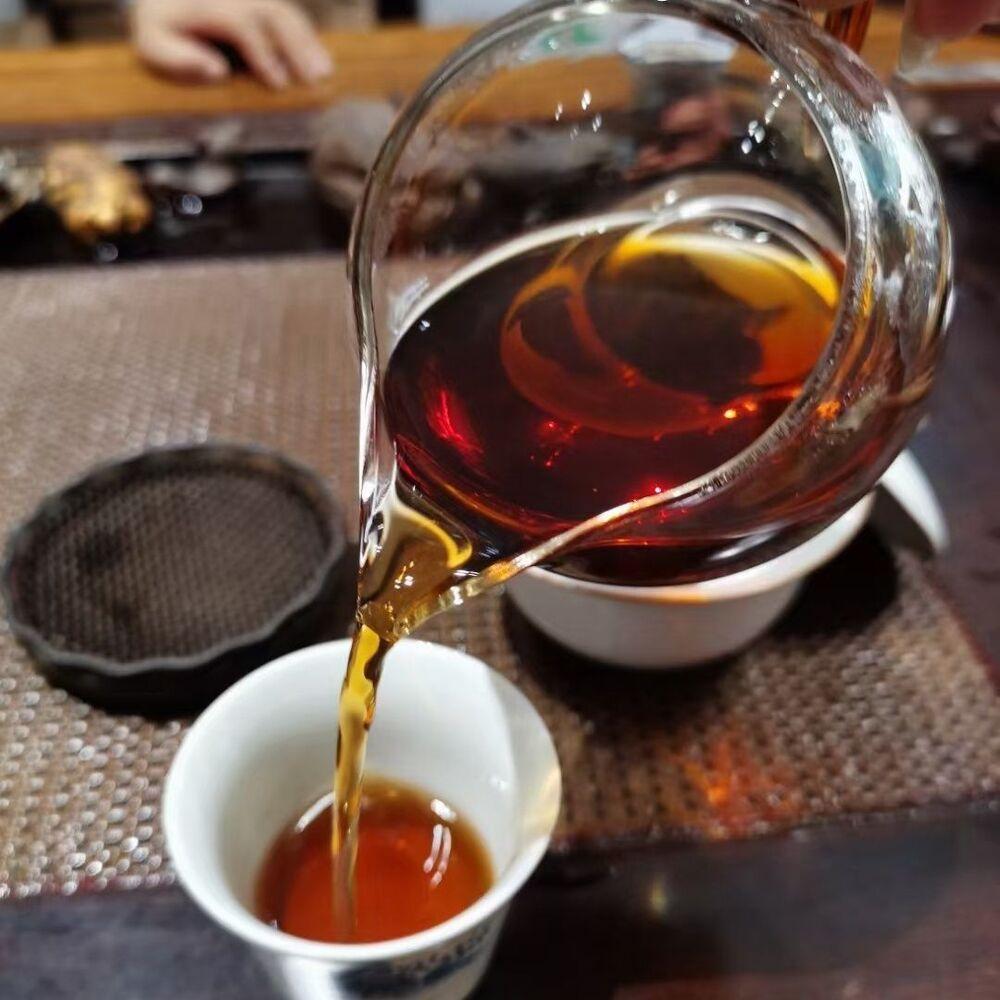 Lao Cha Tou * 2018 Yongde Ancient Tree Pu-erh Tea Cake 380g Ripe Pu'er Puer Tea