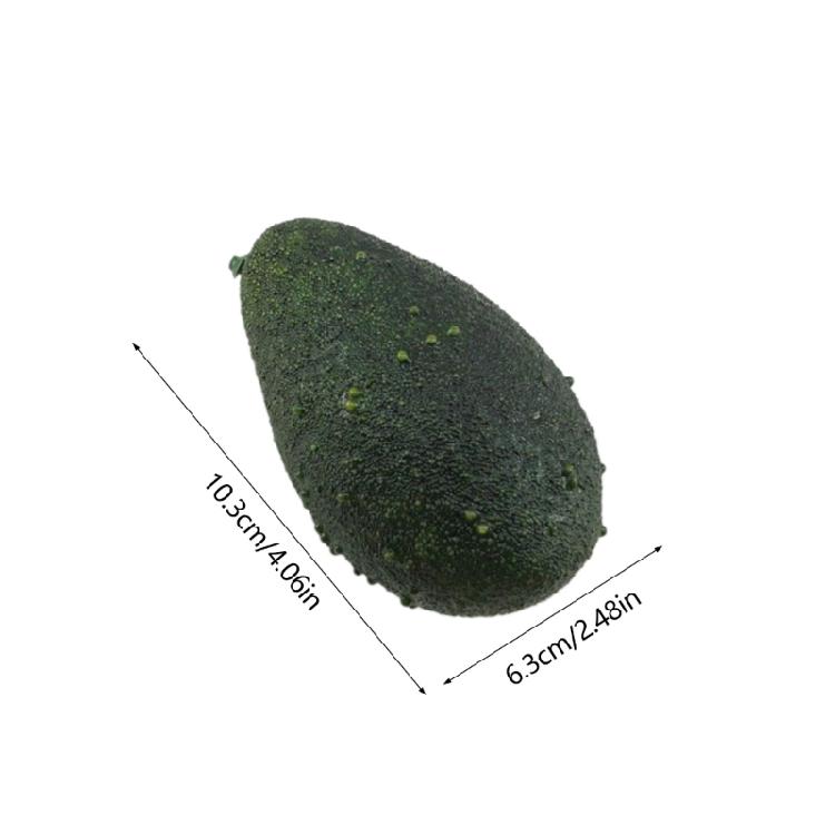 Simulation Foams Avocado Realistic Fruit for Kitchen Parties Decorations