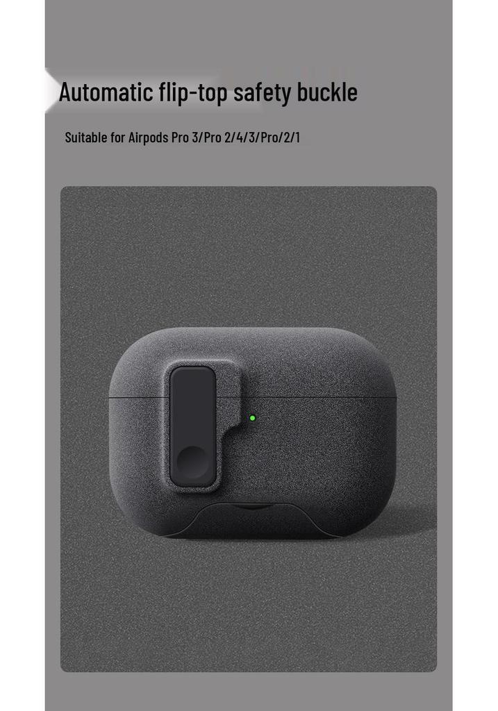 AirPods Pro 3 Protective Case: 2nd & 3rd Gen Bluetooth Earphone Business Flip Cover.