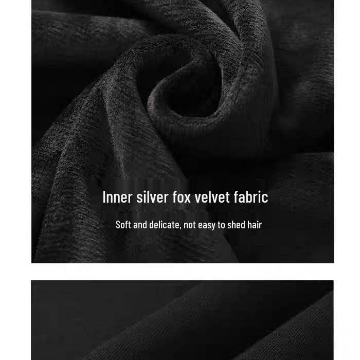 Men's Heavyweight Fleece-Lined Cotton Hoodie, Thickened for Autumn/Winter, American Style, Rebelliously Cool, Round Neck, Casual Jacket