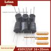 Lelon 450V 22uF High Voltage Durable Electrolytic Capacitor, 16×20mm
